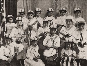 Metlakatla girls' Zobo Band, Alaska